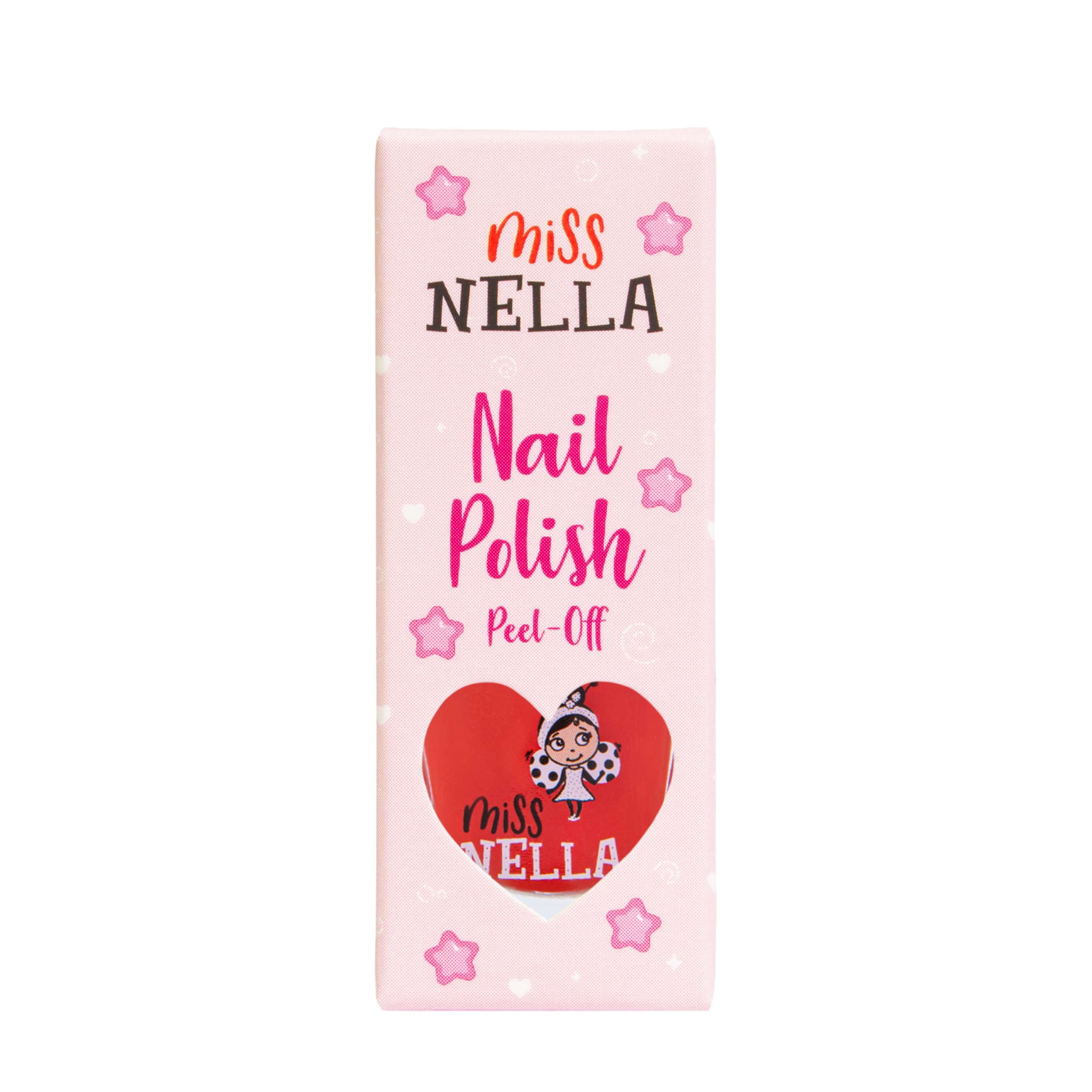 MISS NELLA ABRACADABRA – Safe Special sparkly pink Nail Polish for Kids, Non-Toxic & Odor Free Formula for Children and Toddlers, Natural Water Based for Easy Peel Off (Abracadabra)