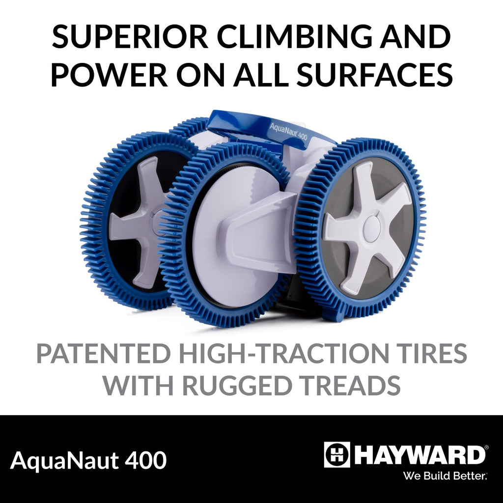 Hayward Aquanaut 200 Suction Pool Cleaner for In-Ground Pools up to 16 x 32 ft (Automatic Pool Vacuum) W3PHS21CST
