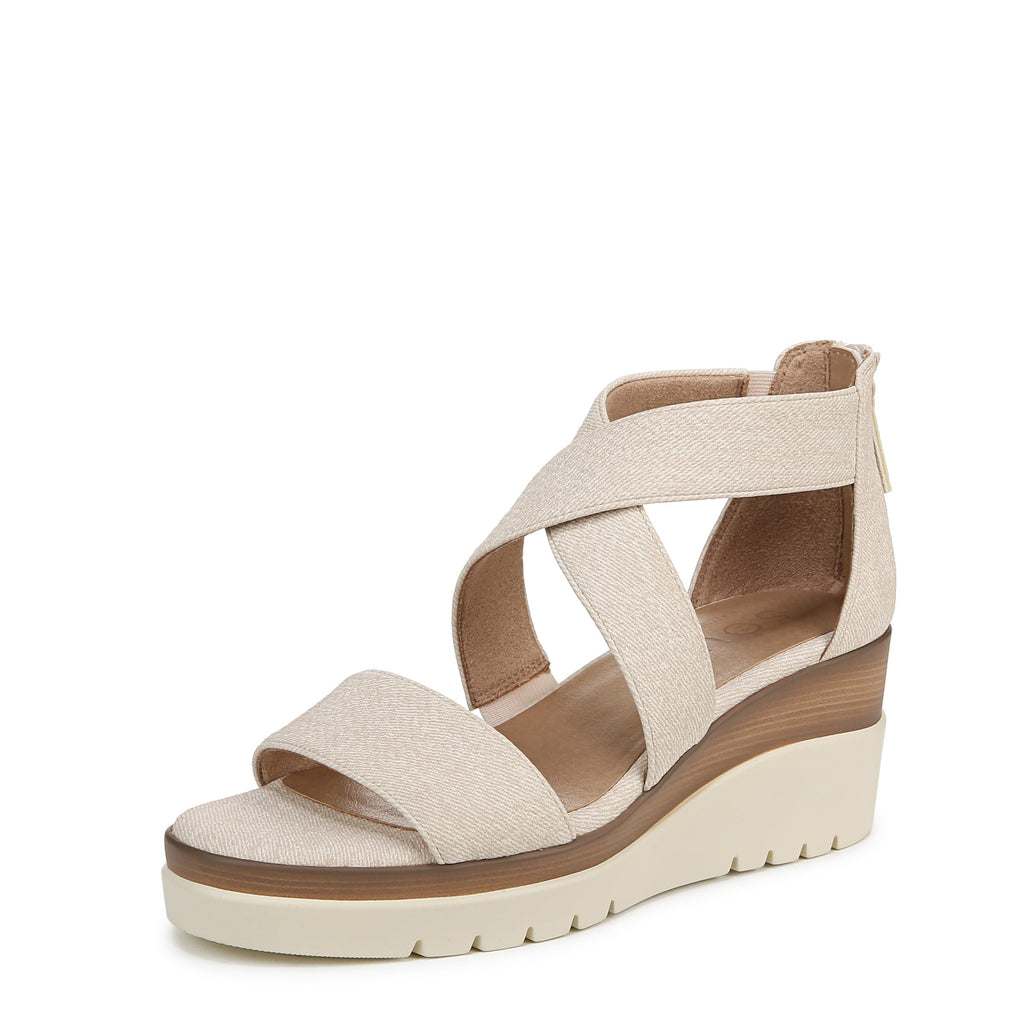 Naturalizer Women Goodtimes Casual Ankle Straps Wedge Sandal