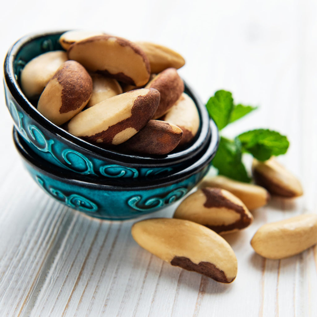 We Got Nuts, Roasted Salted Brazil Nuts, Pieces, Shelled, 1 Lbs., Packed Fresh in a Resealable Bag, Gluten Free, Protein Rich, Vegan Friendly, Healthy Snack, With No Preservatives
