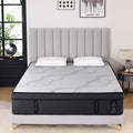 Suiforlun Full Size Mattress, 14 Inch Gel Memory Foam Hybrid Full Mattress in a Box with Pocket Springs, Euro Top Luxury 7 Premium Layers, Cooling Comfort & Pain Relief, Medium-Firm