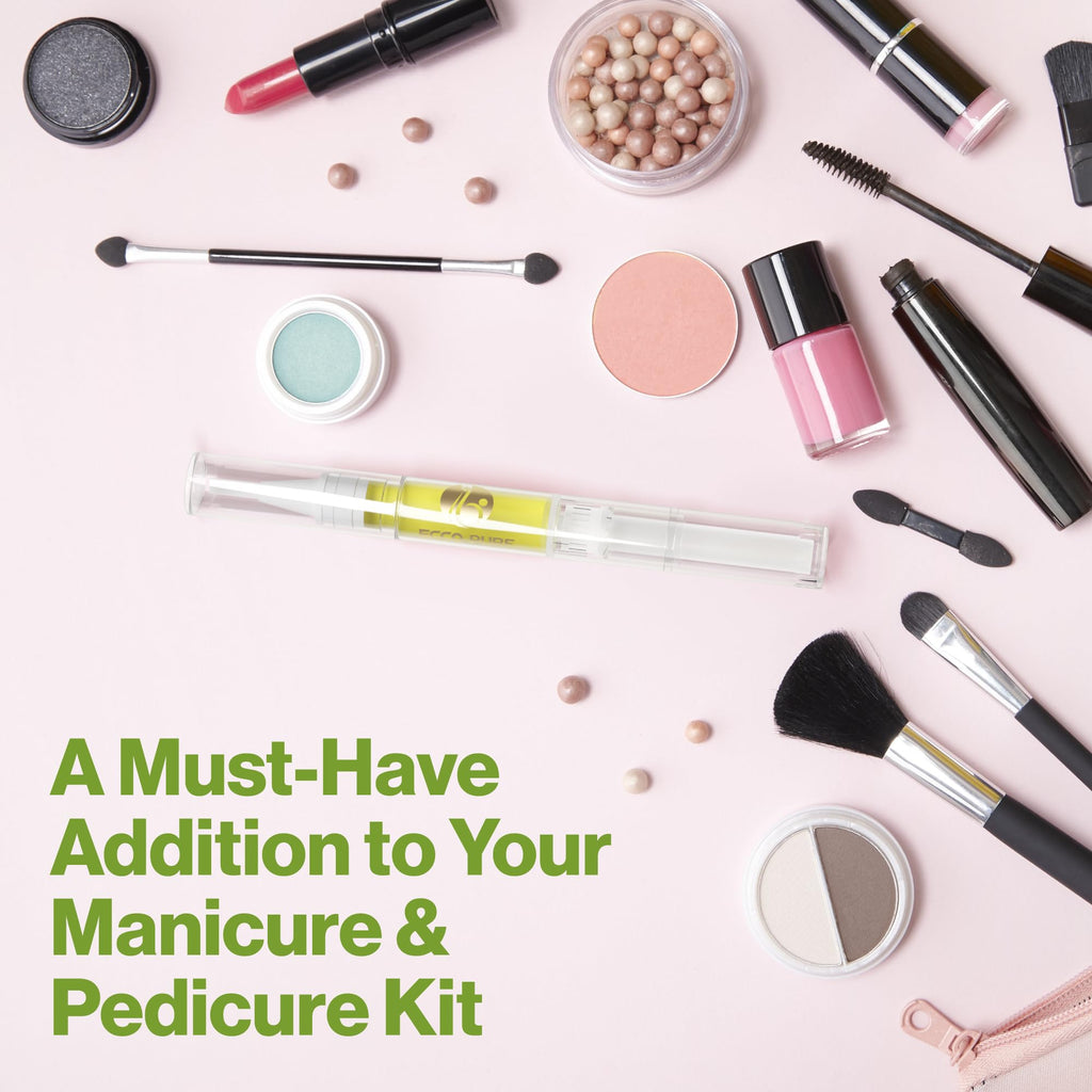 Cuticle Oil Pen with Vitamin E – Nail & Cuticle Moisturizing Oil – Mess-Free Brush Pen for Dry Cuticles & Nails – Manicure & Pedicure Nail Care