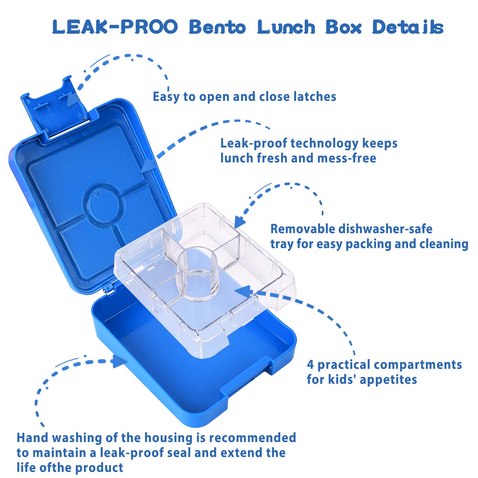 Bento Lunch Box Set for Kids with 10oz Soup Thermo, Leak-Proof Lunch Containers with 4 Compartment, Kids Thermo Hot Food Jar and Insulated Lunch Bag for Kid to School,BPA-Free(Basketball)