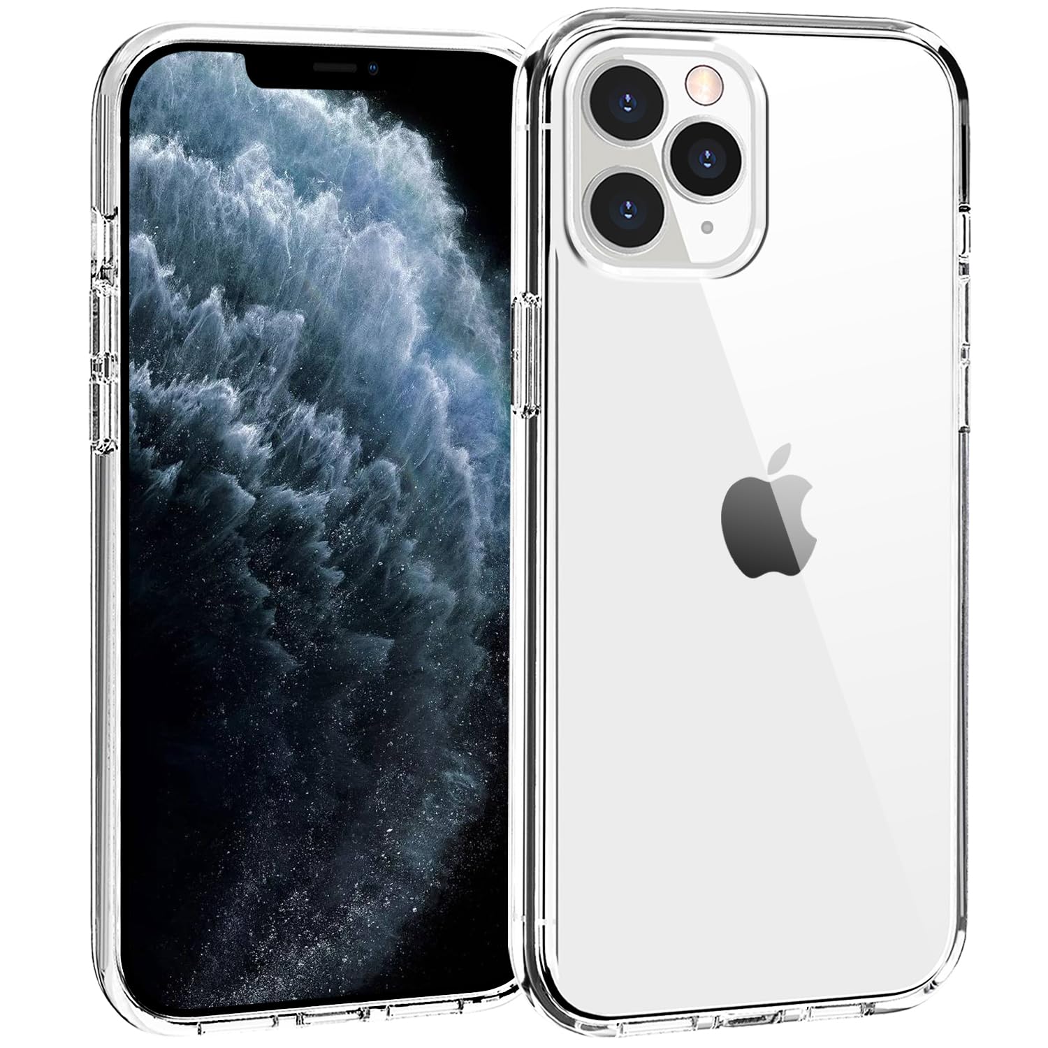 TENOC Phone Case Compatible with iPhone 11, Black Case Anti-Fingerprint Protective Bumper Matte Cover for 6.1 Inch
