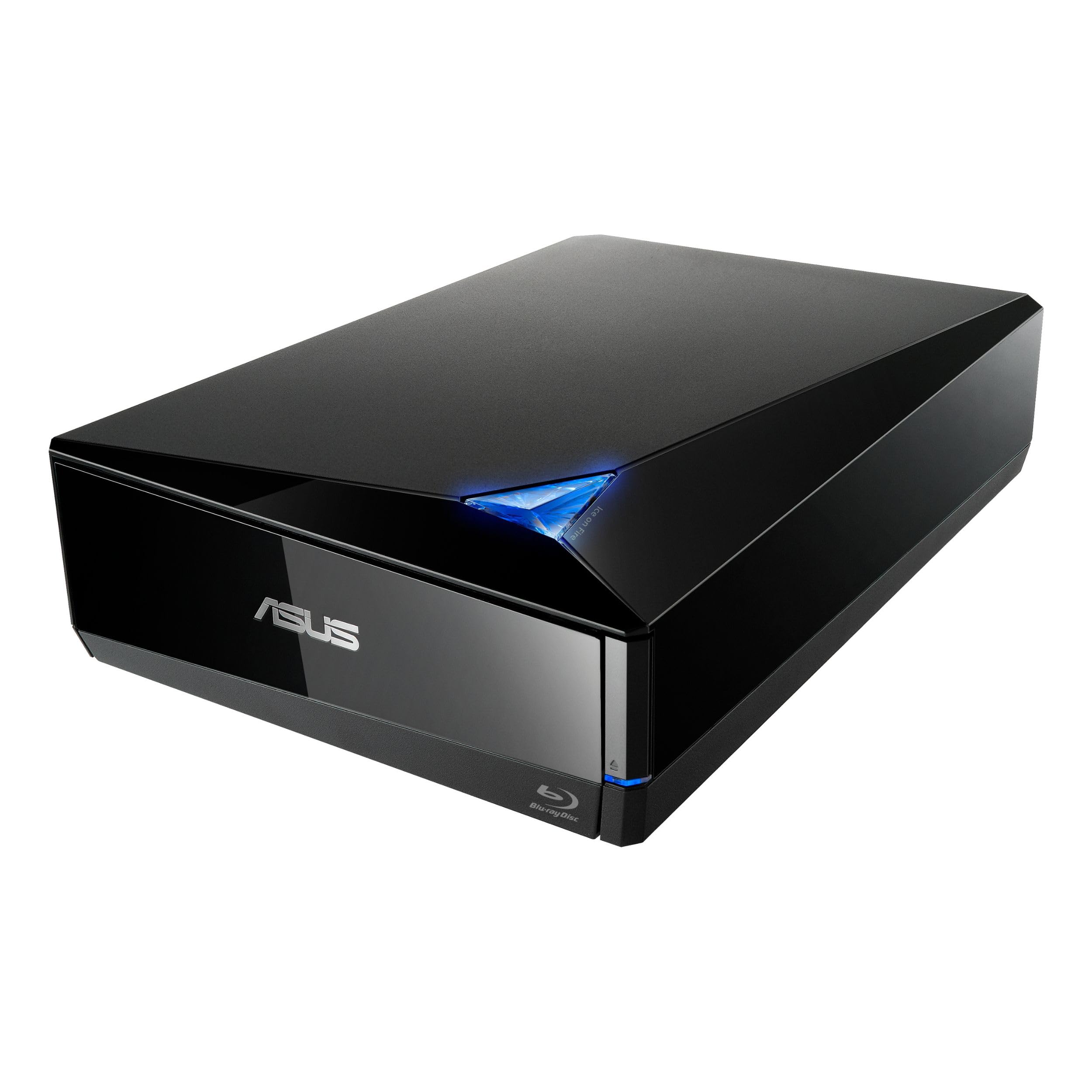 ASUS Powerful Blu-ray Drive with 16x Writing Speed and USB 3.0 for Both Mac/PC Optical Drive BW-16D1X-U