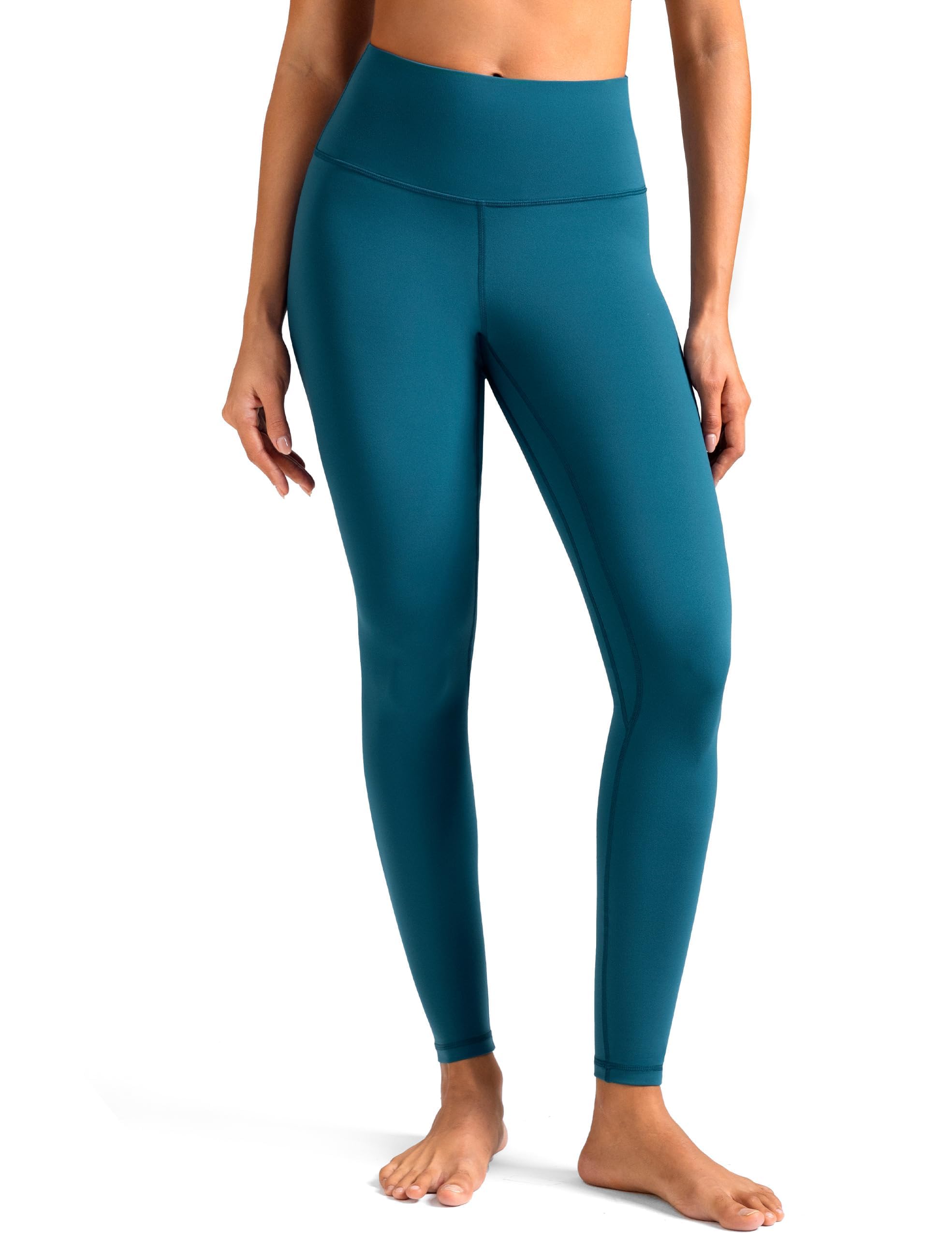 Colorfulkoala Women's High Waisted Tummy Control Workout Leggings Full Length Ultra Soft Yoga Pants 28"