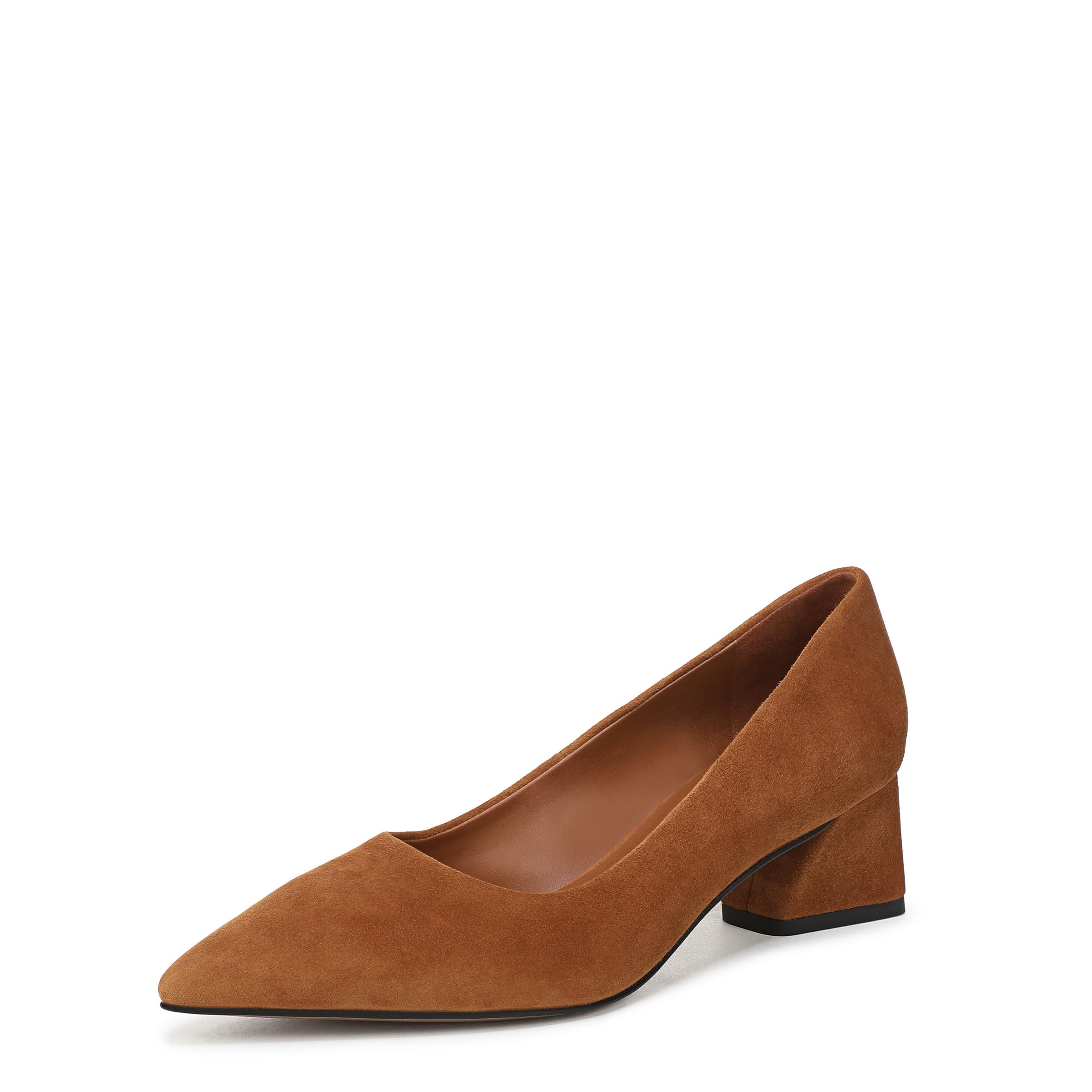 Franco Sarto Women's Racer Pointed Toe Block Heel Pumps