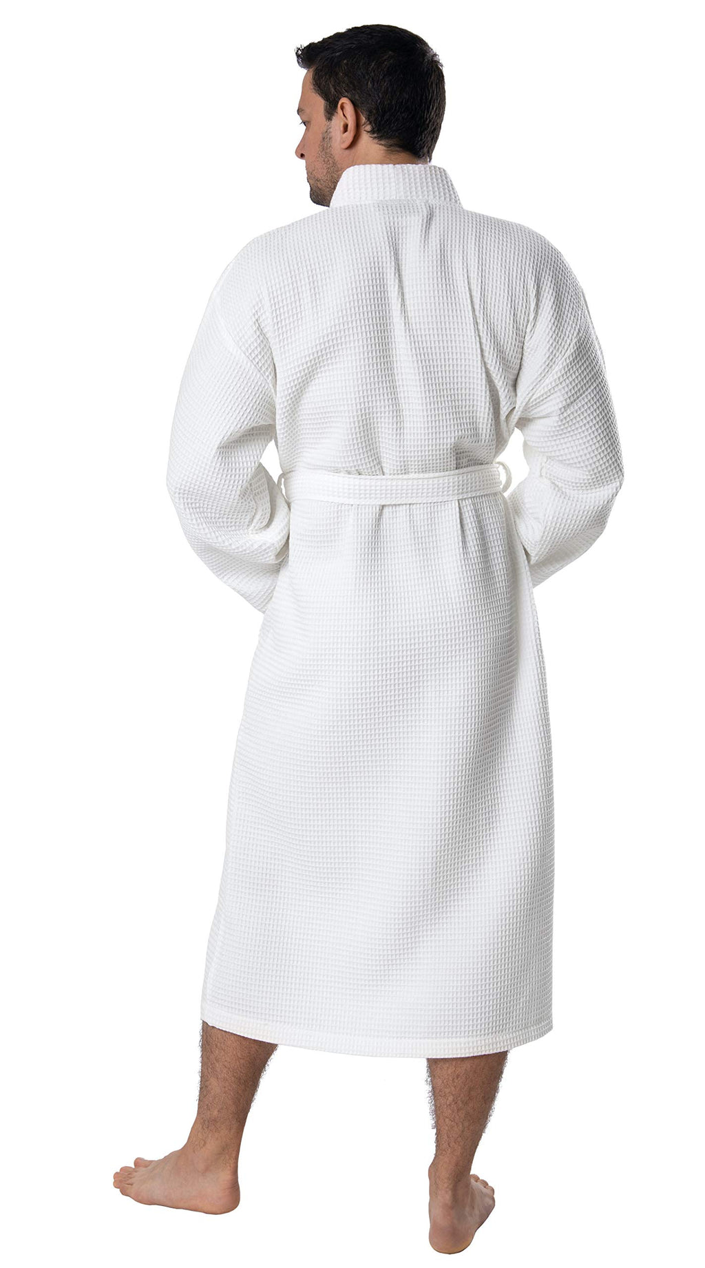 BAGNO MILANO Mens Robes, Waffle Robes For Men, Turkish Cotton Mens Bathrobes