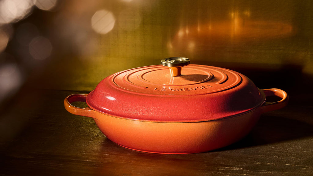 Le Creuset Enameled Cast Iron Signature Braiser, 3.5 qt., Artichaut