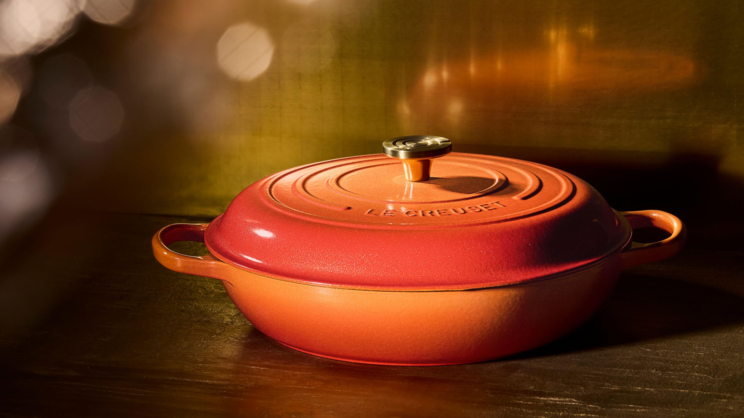 Le Creuset Enameled Cast Iron Signature Braiser, 3.5 qt., Artichaut