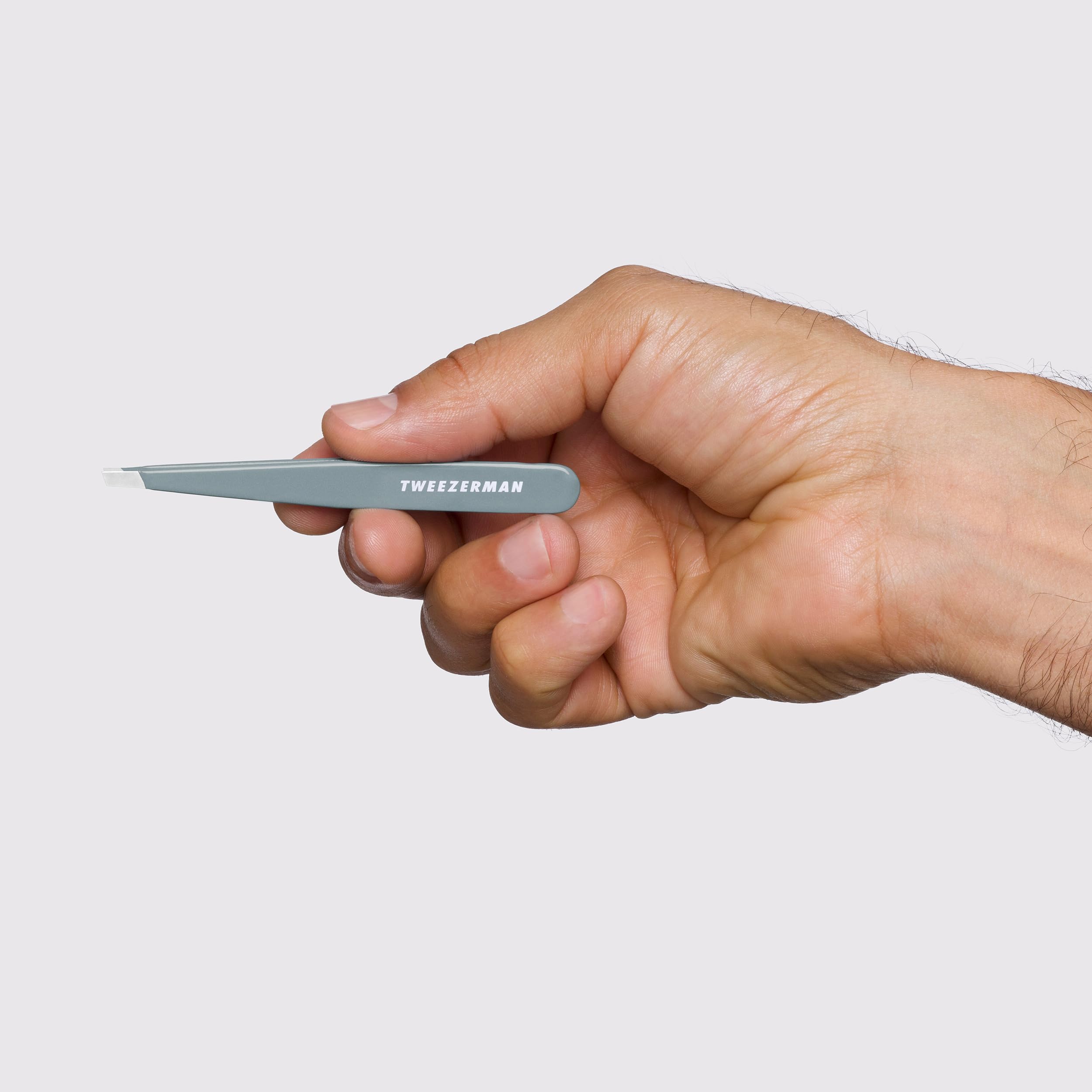 Tweezerman Exclusive 40th Birthday Slant Tweezer - Hair Removal Tweezers, Stainless Steel