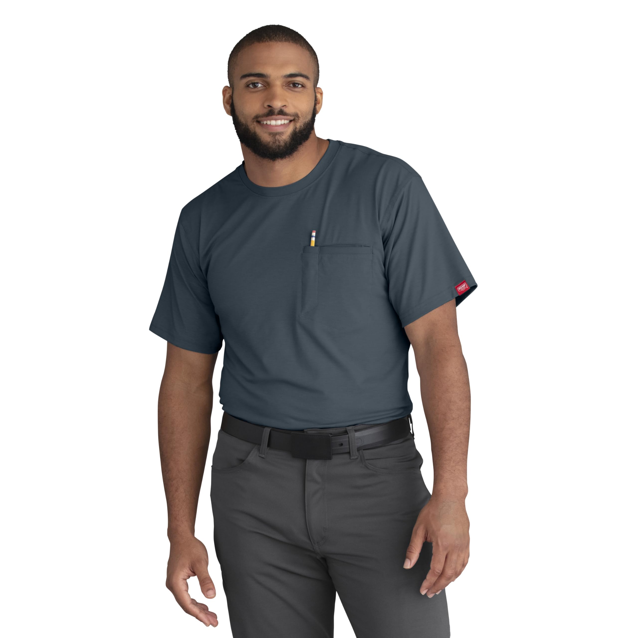 Red Kap Men's Cooling Short Sleeve Pocket Tee