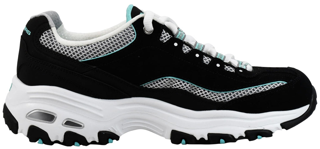 Skechers Women's D'lites Life Saver Memory Foam Lace-up Sneakers