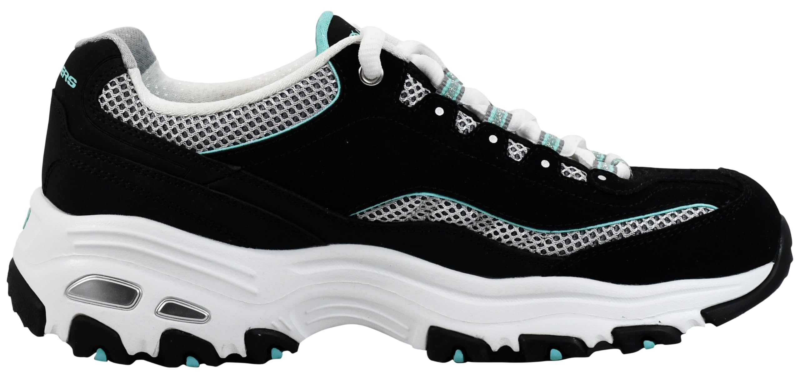 Skechers Women's D'lites Life Saver Memory Foam Lace-up Sneakers