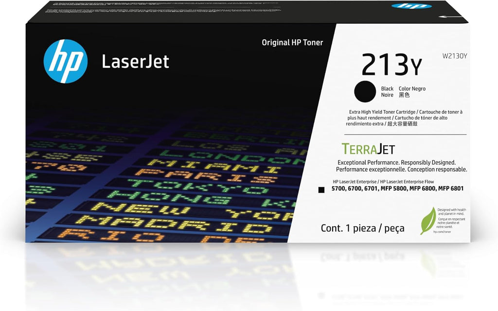 HP 213Y Original Laser Toner Cartridge - Black Pack