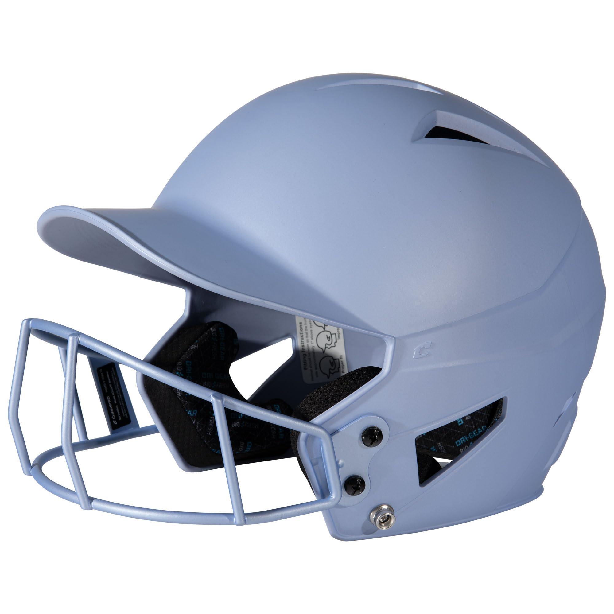 Champro HX Rise Fastpitch Batting Helmet with Facemask