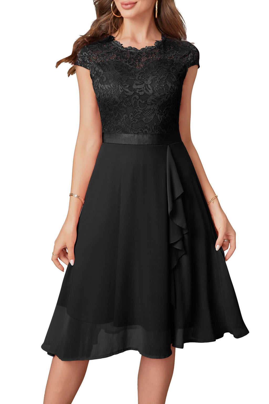Women's Cocktail Dresses for Women Evening Party, Tea Party Dress for Women 2025 Wedding Guest Dress Prom Semi Formal Dress