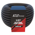 GS Power 1/2 Inch x 25ft Split Wire Loom Tubing, Split Cable Sleeve Cord Protector for Industrial Electrical Wires, Automotive Wire Cover Flexible, High Temperature Cable Conduit, Wrap