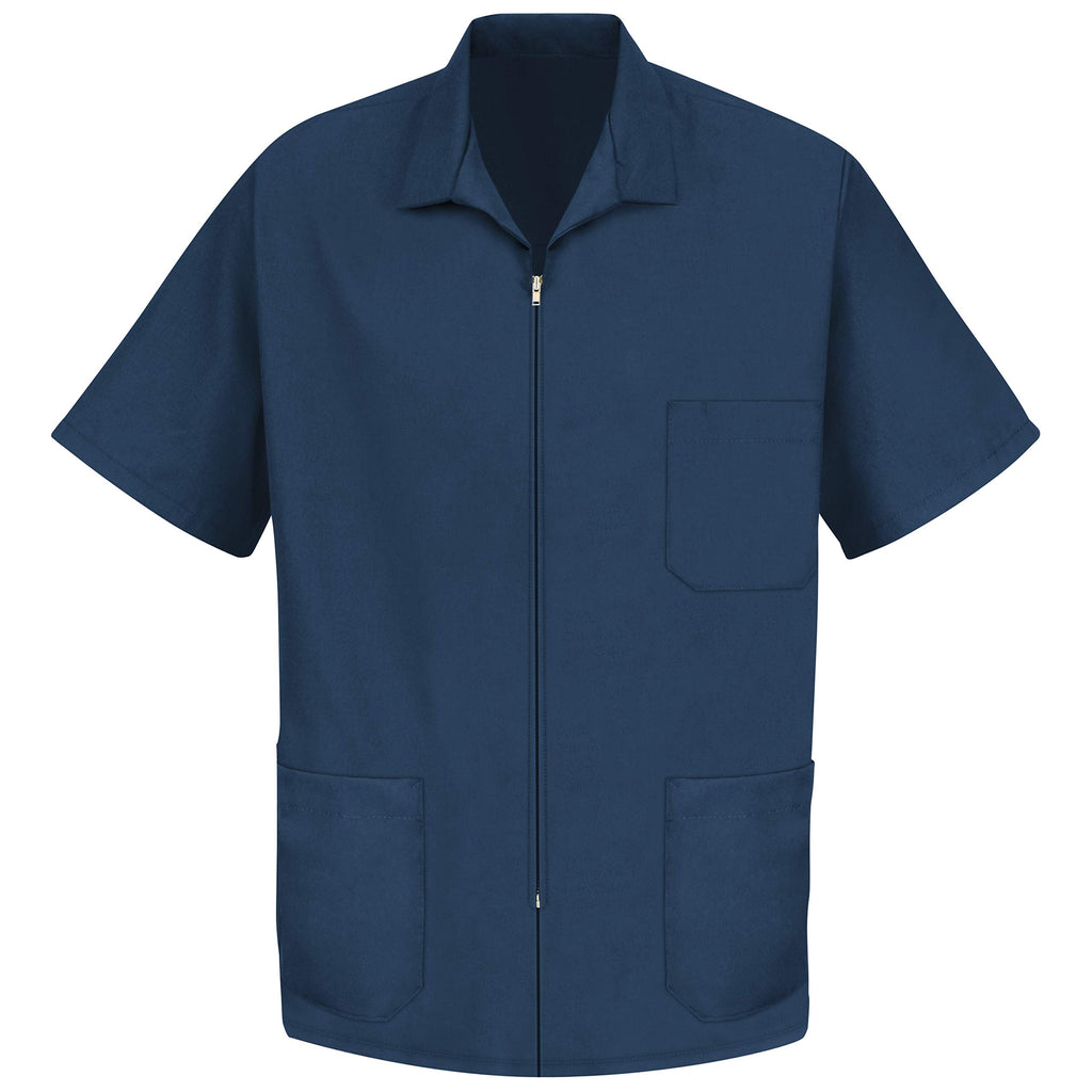 Red Kap Men's Zip Front Smock
