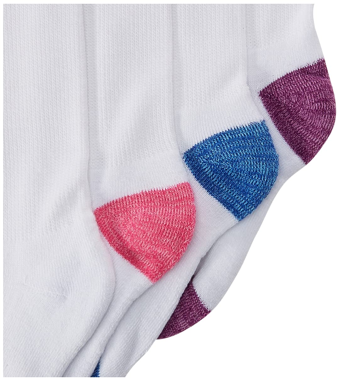 Fruit of the Loom Girl's Everyday Essential Soft Cushion Socks