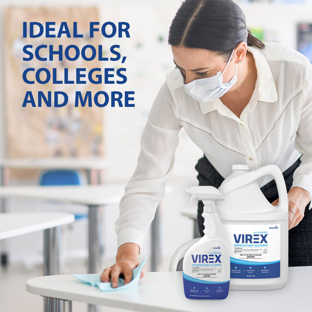 VIREX Diversey All Purpose Disinfectant Cleaner, Spray, 32 oz