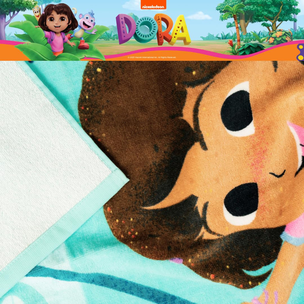 Barney Classic Kids Super Soft Cotton Bath/Pool/Beach Towel, 58 in x 28 in, (Offical Licensed Product) By Franco