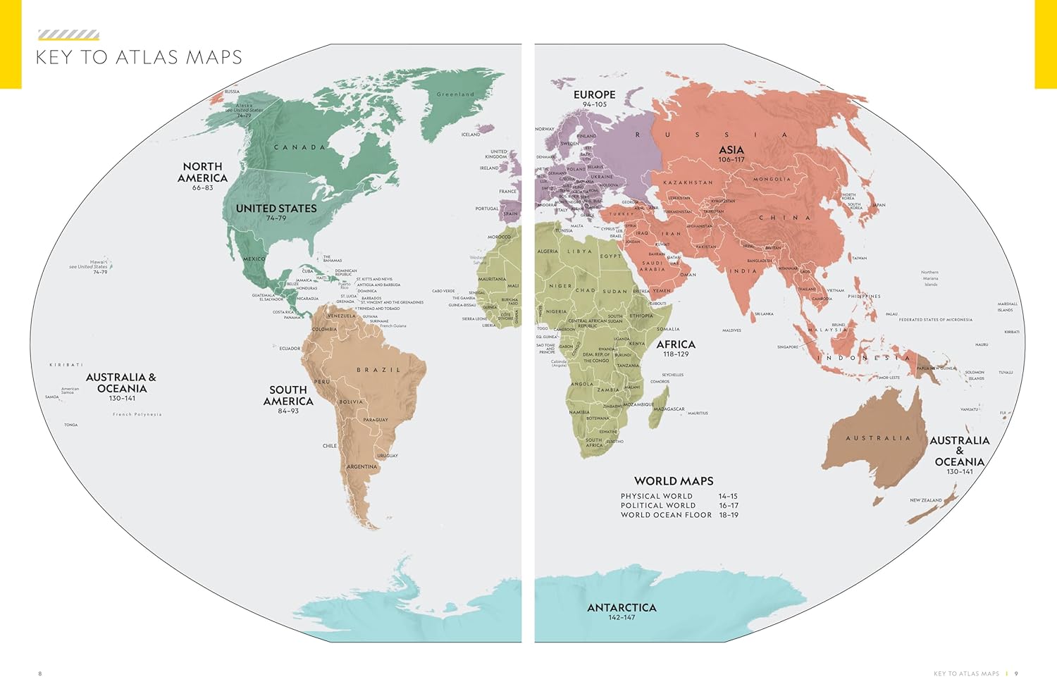 National Geographic Concise Atlas of the World, 5th edition: Authoritative and complete, with more than 200 maps and illustrations