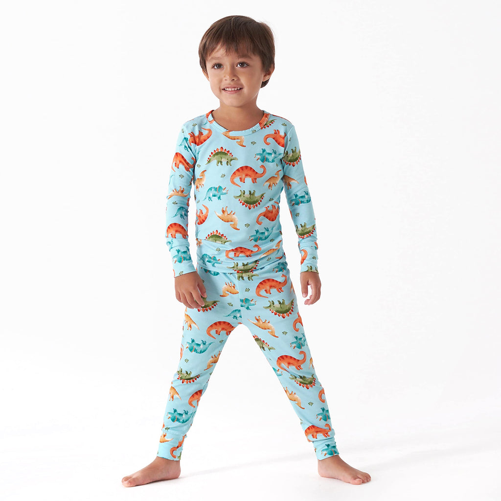 Gerber Unisex Baby Toddler Buttery Soft 2-Piece Snug Fit Pajamas with Viscose Made from Eucalyptus