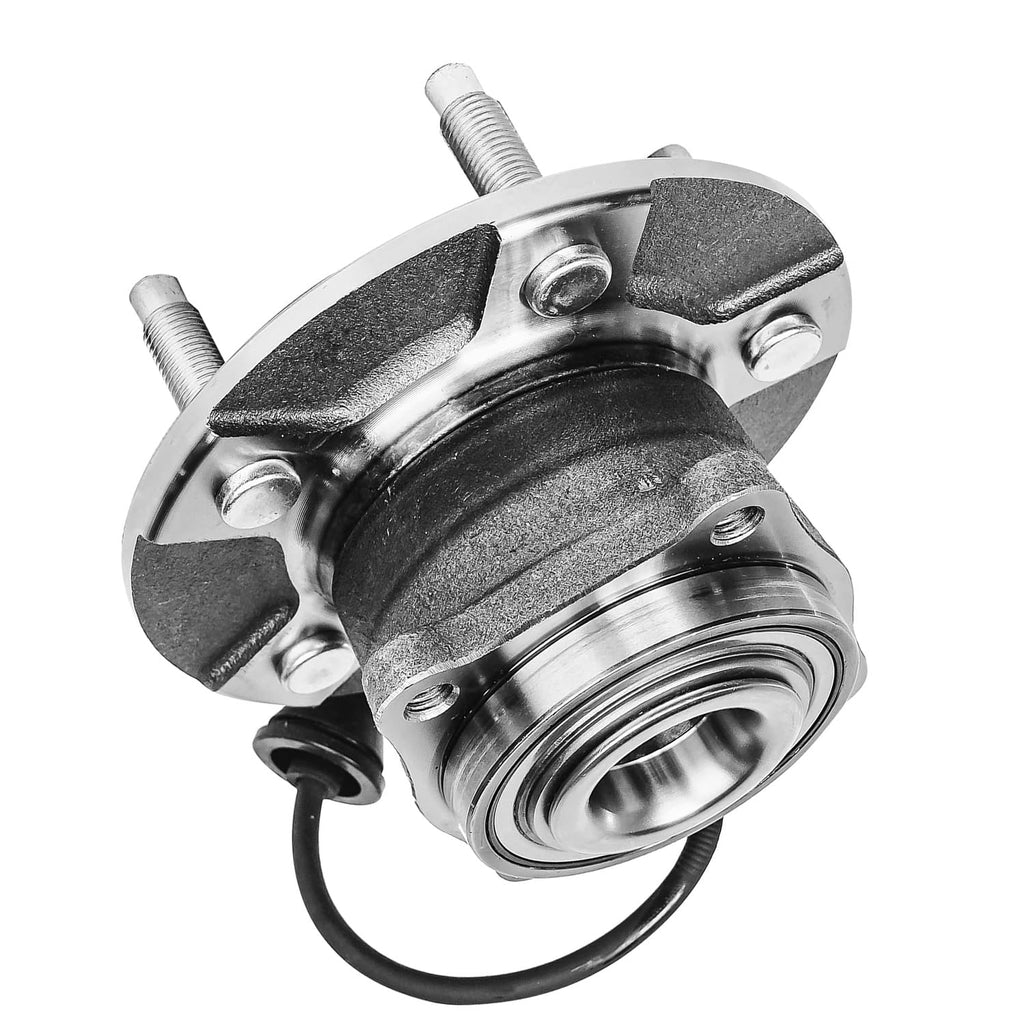 Detroit Axle - 4WD Front Wheel Bearing Hubs for Toyota 4Runner FJ Cruiser Tacoma Lexus GX460 GX470, Replacement Wheel Bearings and Hub Assembly Set, Pair Hubs