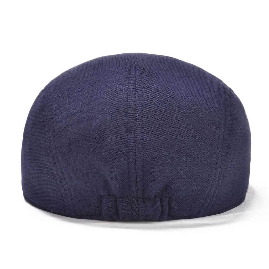 FEINION Men Cotton Newsboy Cap Soft Fit Cabbie Hat