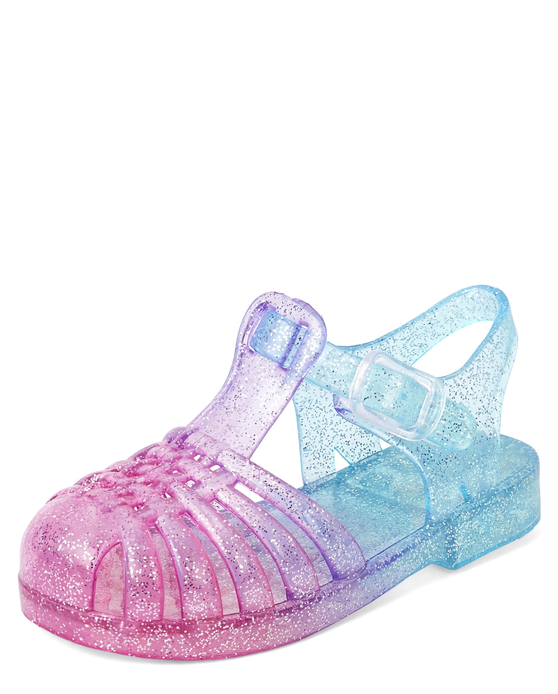 The Children's Place Girls' Girls Jelly Fisherman Sandals