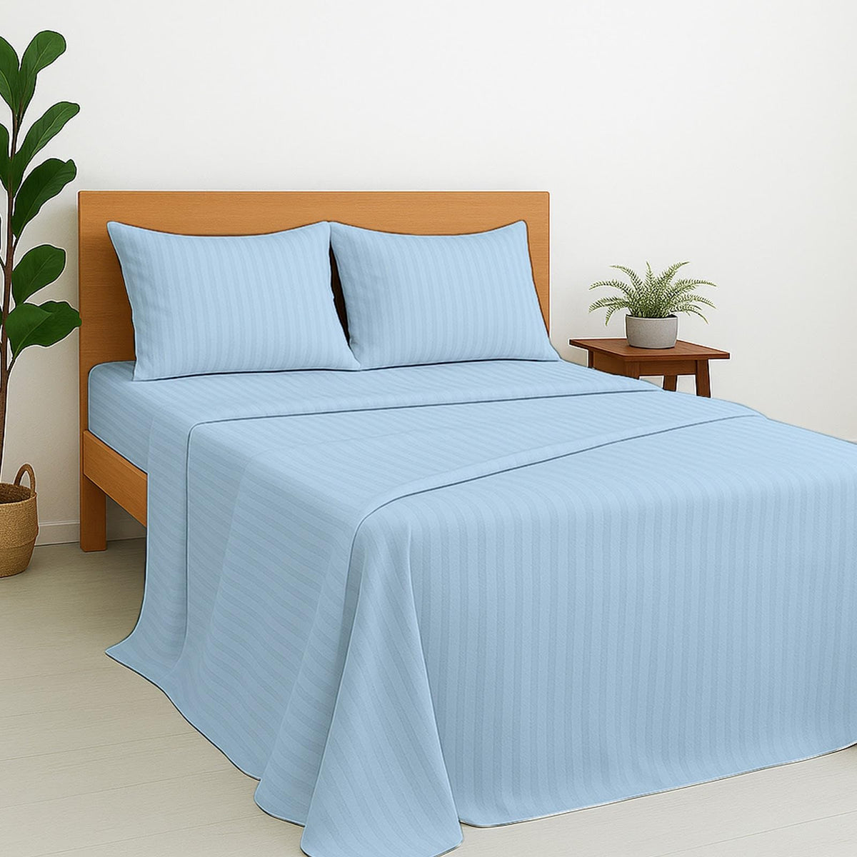 Cottington Lane Twin Size Sheet Set, 100% Egyptian Cotton Premium Hotel Quality 4 Piece Sheets Sets, High Thread Count Dark Grey Solid with 6-10" Deep Pocket