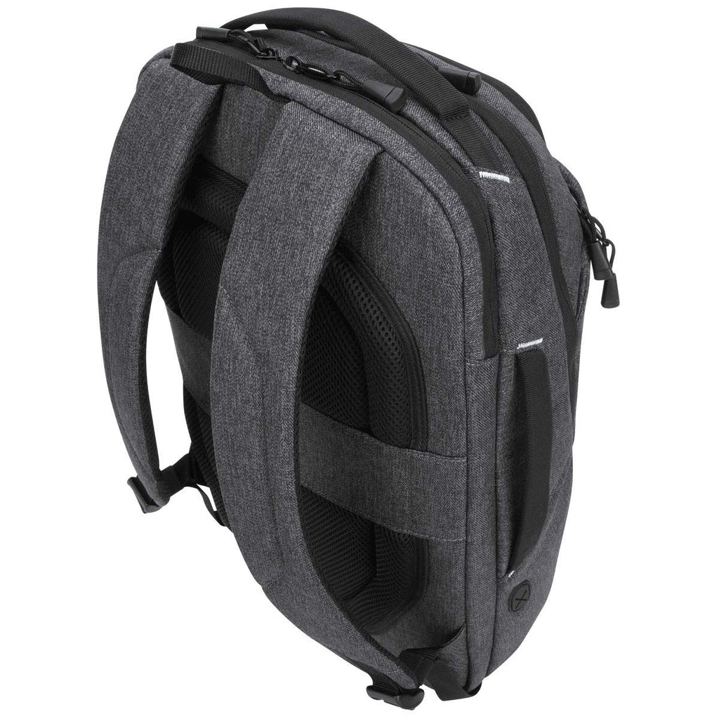Targus 16 Inch Groove Laptop Backpack, Black - Fits Most Laptops up to 16", Water Resistant Travel Backpack for Business Commuters and Travel (CVR600)
