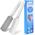Laiyeoy Toilet Bowl Cleaner Pumice Stone -Hard Water Stain Remover, Powerfully Removes Toilet Bowl Rings，Rust &Lime，Ideal for Toilet Brush/BBQ Grills/Sink/Pool/Bathroom【2Pack】 (Extra Long Handle)