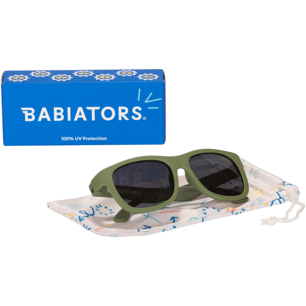 Babiators Original Navigator Baby & Toddler Sunglasses | 100% UV Protection, Shatter-Resistant, Flexible Rubber Frames