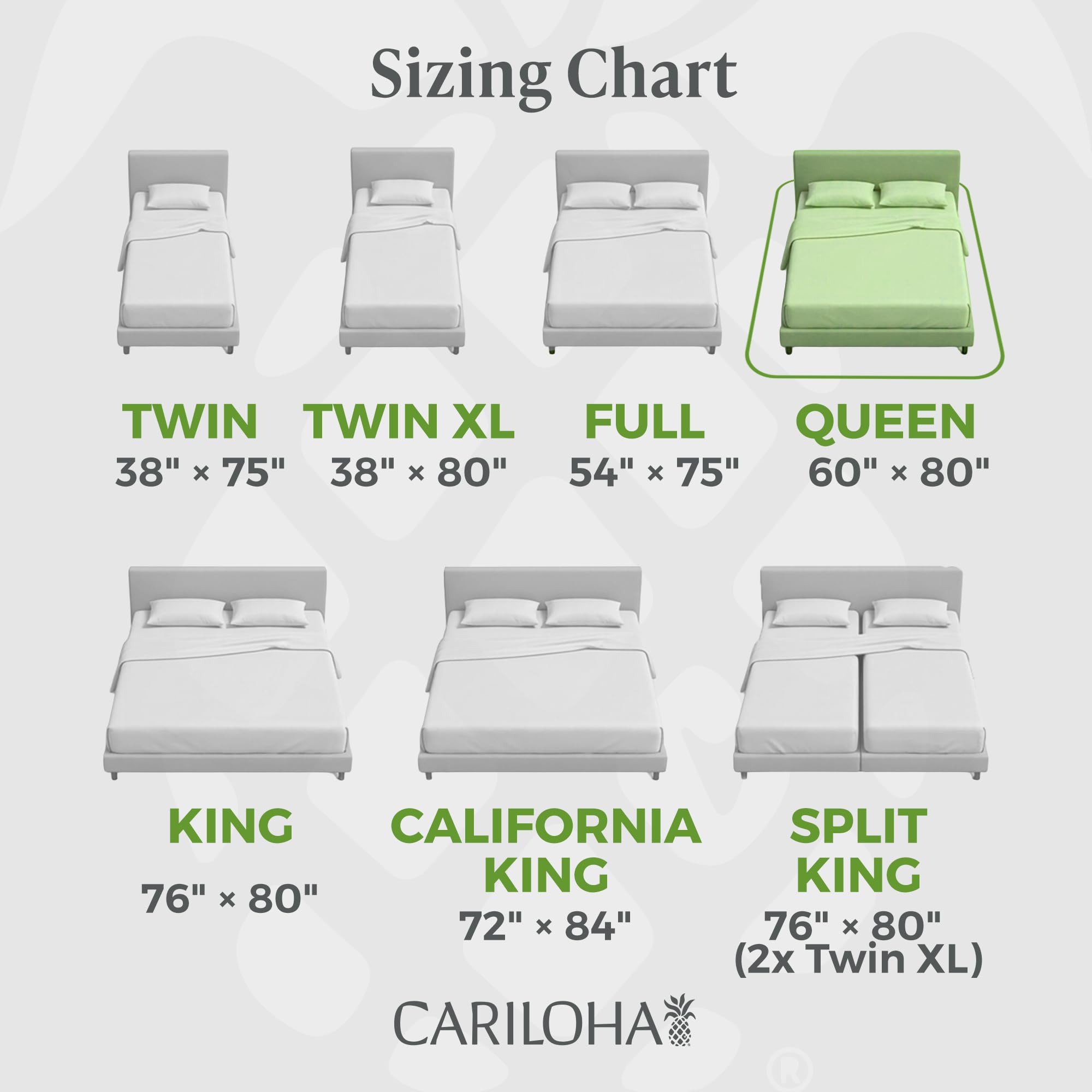 Cariloha Aloha Soft 100% Organic Bamboo Viscose Sheets – 4-Piece Queen Sheet Set – 16 in Deep Pockets – Buttery Soft, Hypoallergenic, Cooling Sheets – Oeko-TEX Standard 100 – Cape Blue