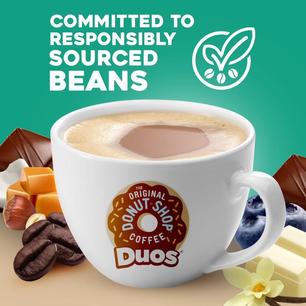 The Original Donut Shop Coffee Chocolate Glazed Donut Keurig Single-Serve K-Cup Pods, Medium Roast Coffee, 60 Count (6 Packs of 10)