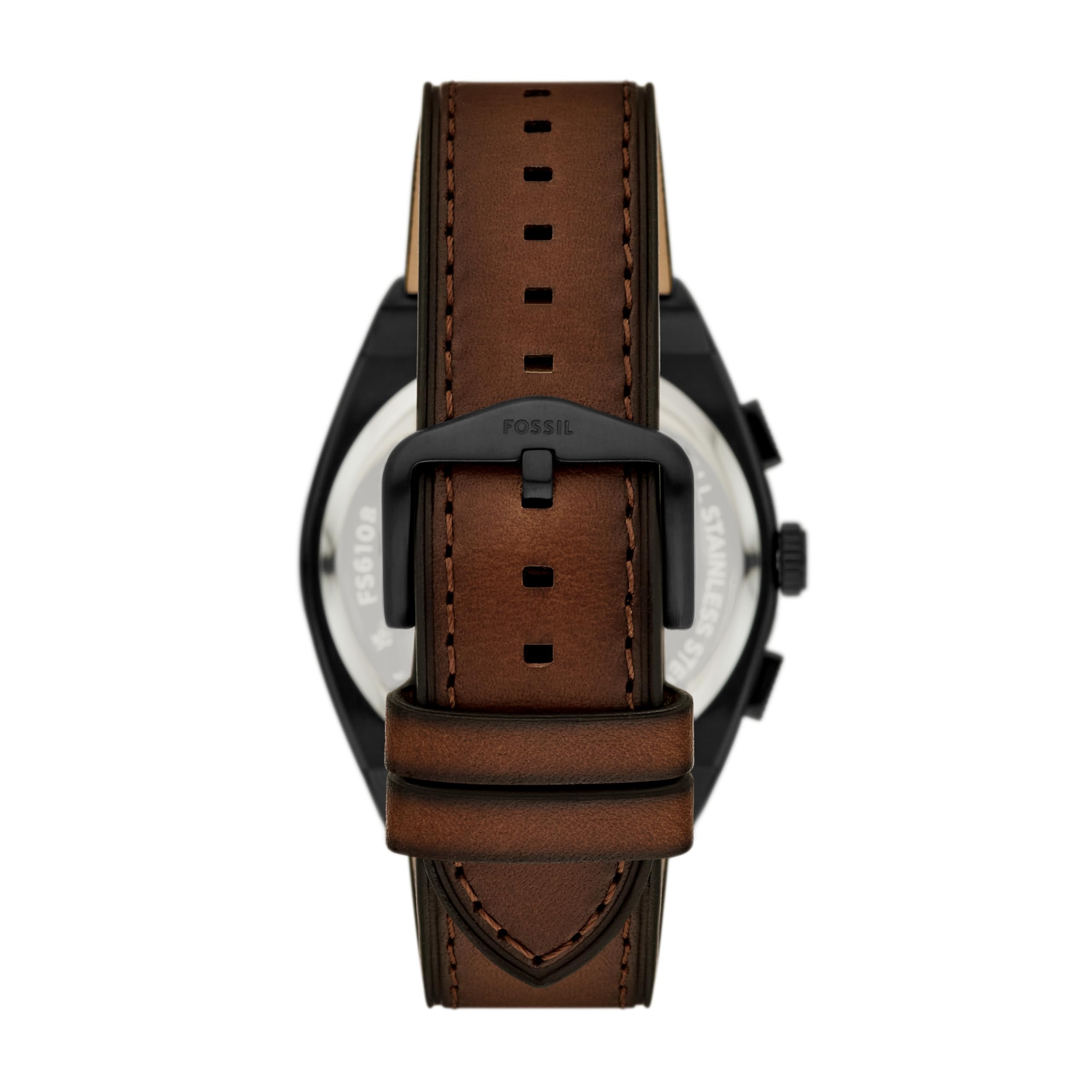 Fossil Men's Everett Quartz Stainless Steel Watch, Three-Hand Watch for Men
