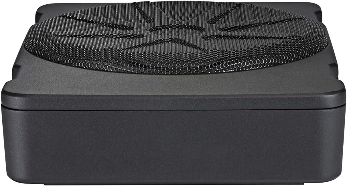 KICKER 46HS10 Hideaway Compact Powered Subwoofer, 10-Inch