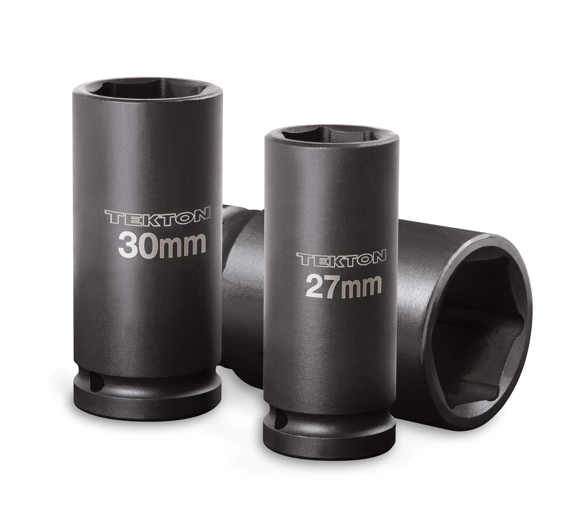 TEKTON 3/4 Inch Drive Deep 6-Point Impact Socket Set with Case, 7-Piece (13/16-1-1/2 in.) | 4890