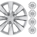 BDK (Set of 4) 16" Inch Rims Hubcaps Automotive Car Wheel Hub Caps Wheel Covers, Snap-On Direct OEM Replacement Toyota, Honda, Nissan, Ford, Mazda, Chevrolet, Mitsubishi, Kia, Hyundai, Volvo, BMW