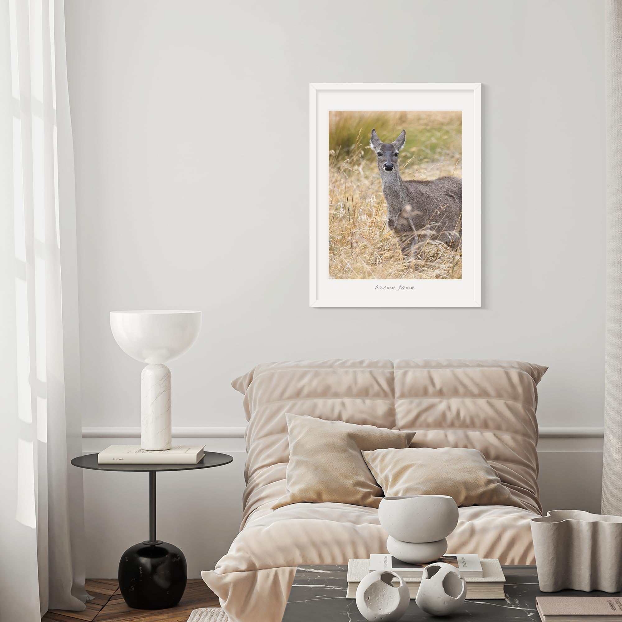 Picrit 24x34 Black Poster Frame 7 Pack, Display Pictures 20x30 Picture with Mat or 24 x 34 without Mat for Horizontal or Vertical Wall Mounting, Wall Gallery Photo Frames