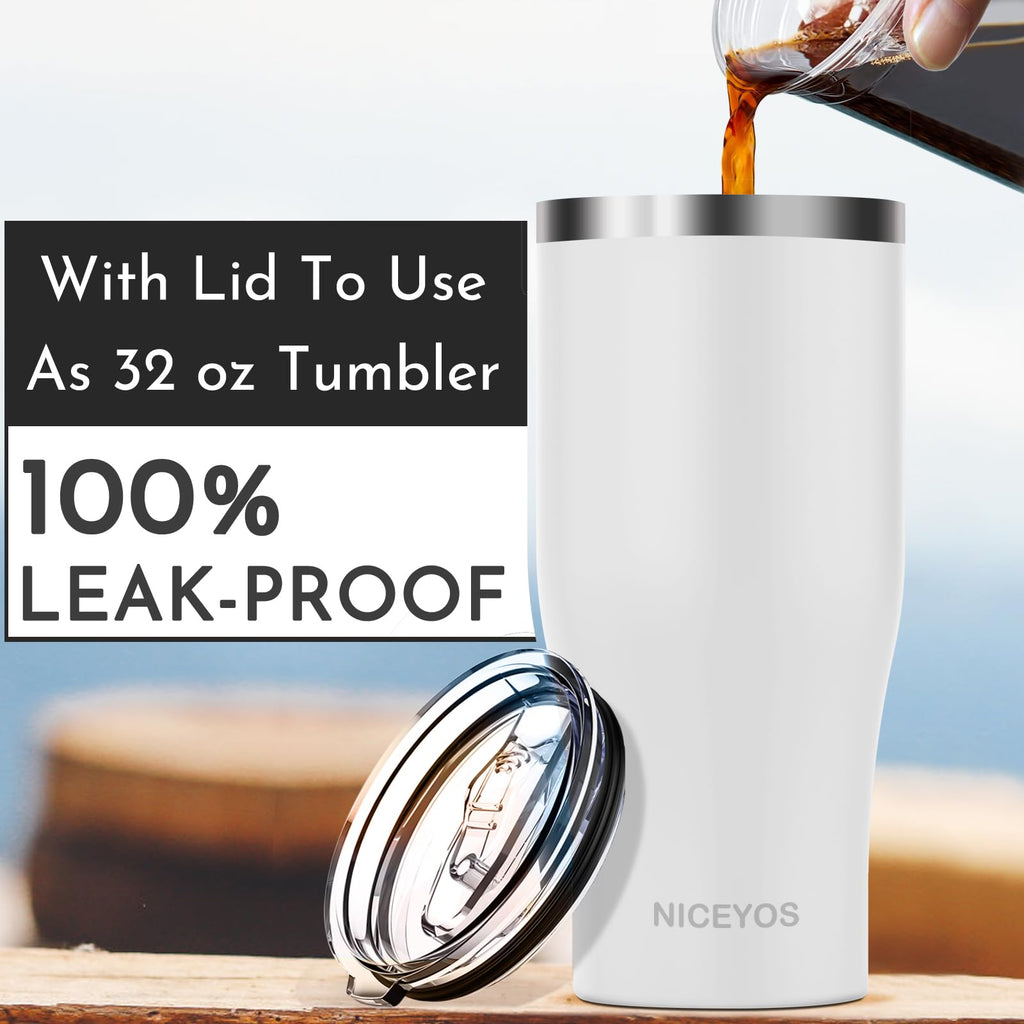 Universal Iced Coffee Sleeve - Upgraded Double Wall Reusable Stainless Steel Holder Sleeves Insulator for Cold Drinks Fits Starbucks Dunkin Donuts McDonalds Small Medium Large Cup (Aurora)