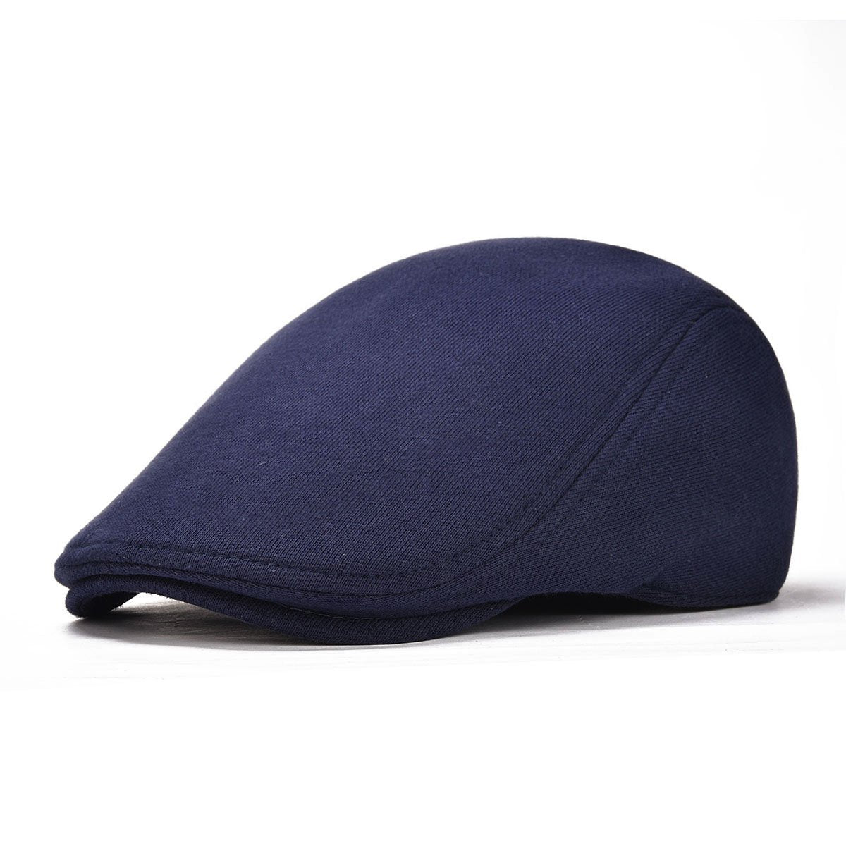 FEINION Men Cotton Newsboy Cap Soft Fit Cabbie Hat