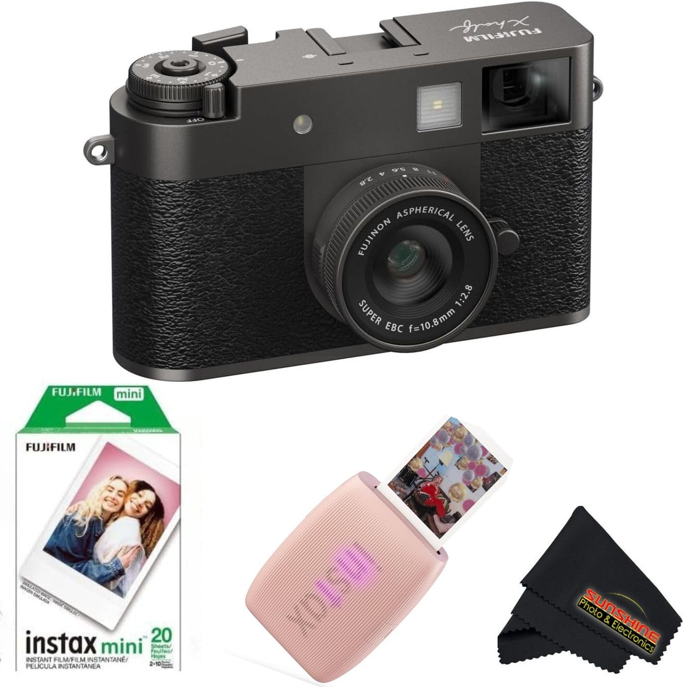 FUJIFILM X Half Premium Compact Camera - Black