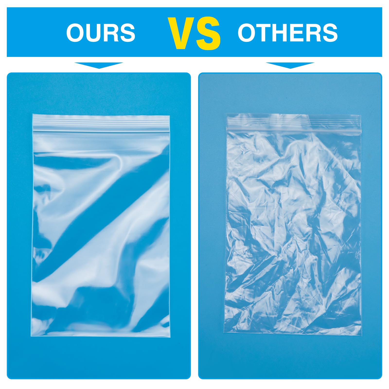 1200pcs 1.5" x 1.5" 2 Mil Clear Plastic Zip Bags, Bulk Jewelry Bag, Poly Bags with Resealable Zip Top for Pills, Meds, Jewelry, Travel, Storage, Packaging, Shipping