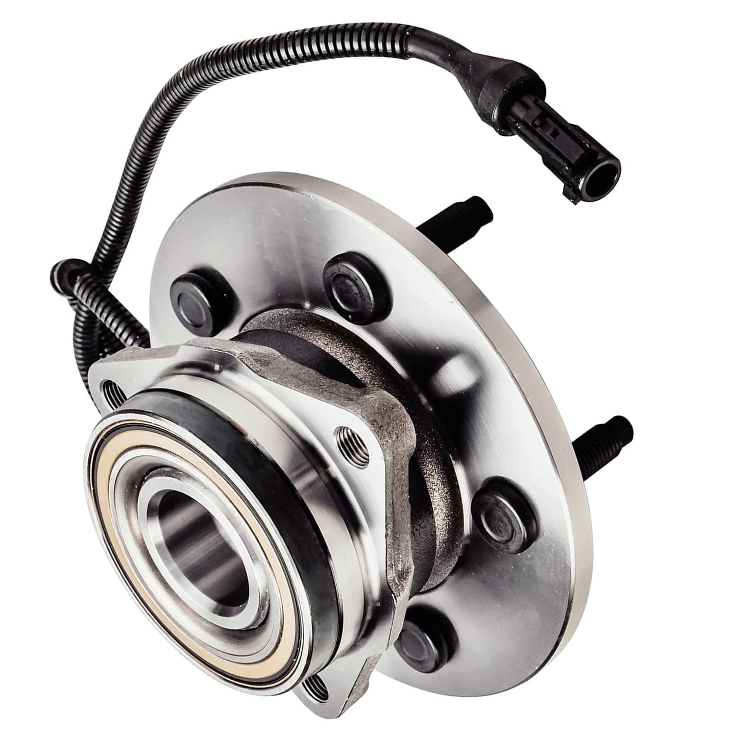 Detroit Axle - 4WD Front Wheel Bearing Hubs for Toyota 4Runner FJ Cruiser Tacoma Lexus GX460 GX470, Replacement Wheel Bearings and Hub Assembly Set, Pair Hubs