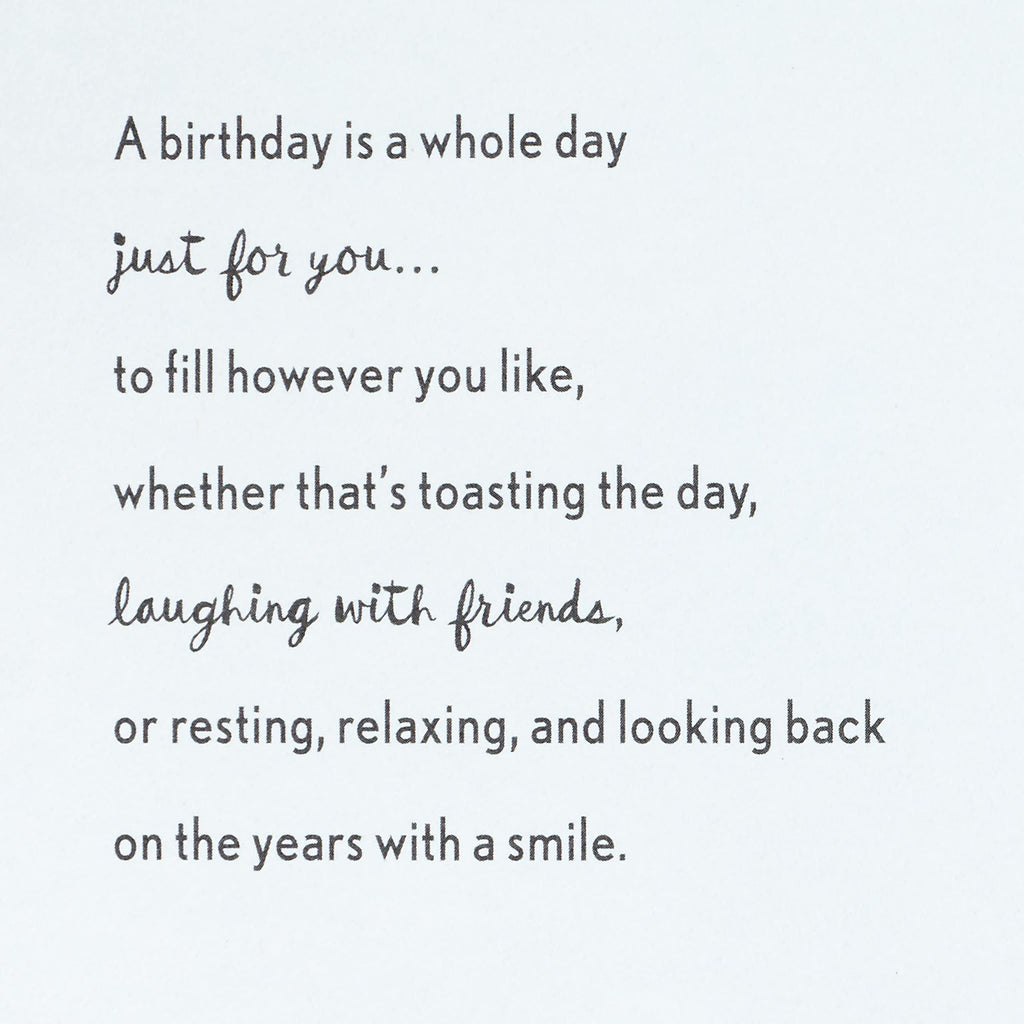 Hallmark Signature Birthday Card (Best Birthday Ever)