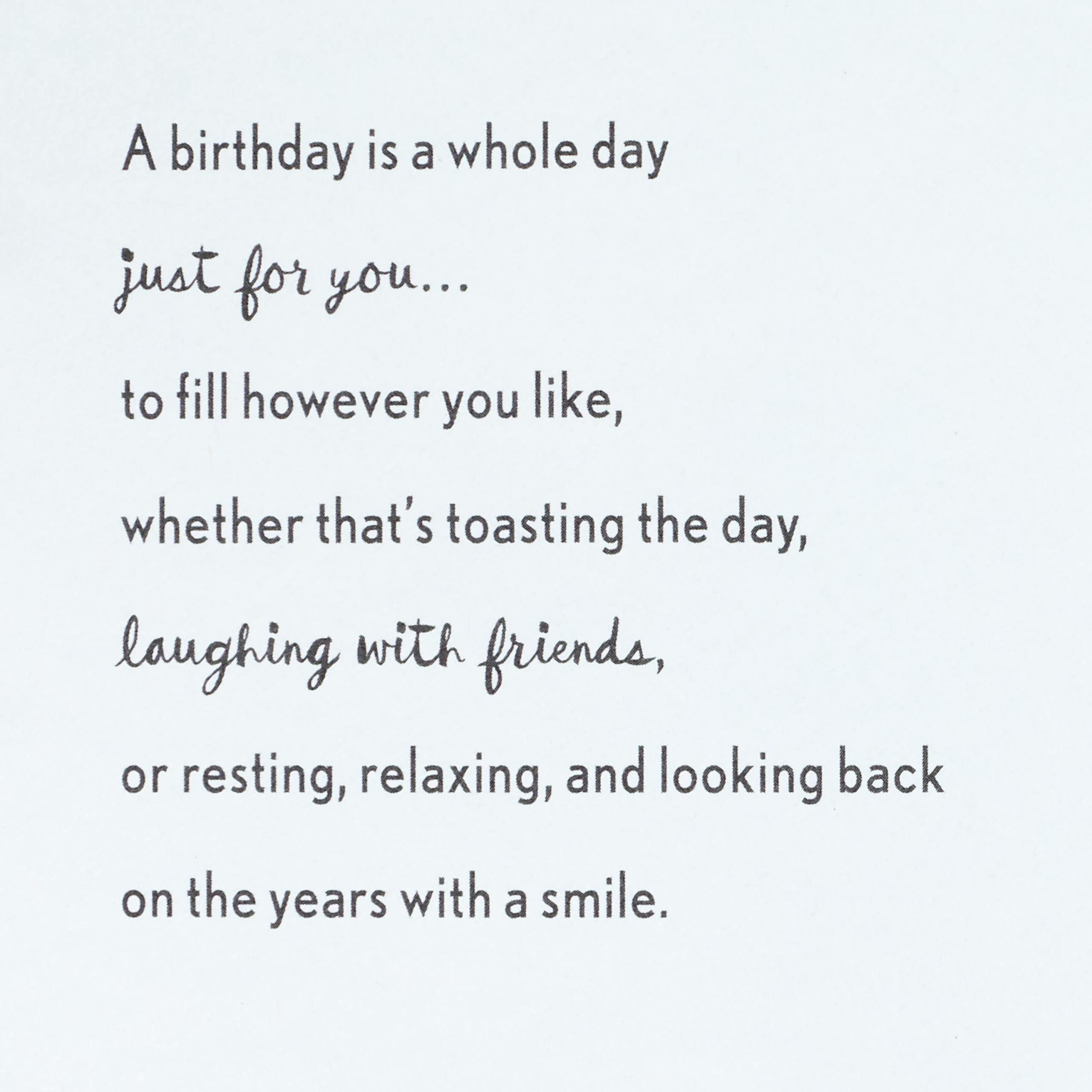 Hallmark Signature Birthday Card (Best Birthday Ever)