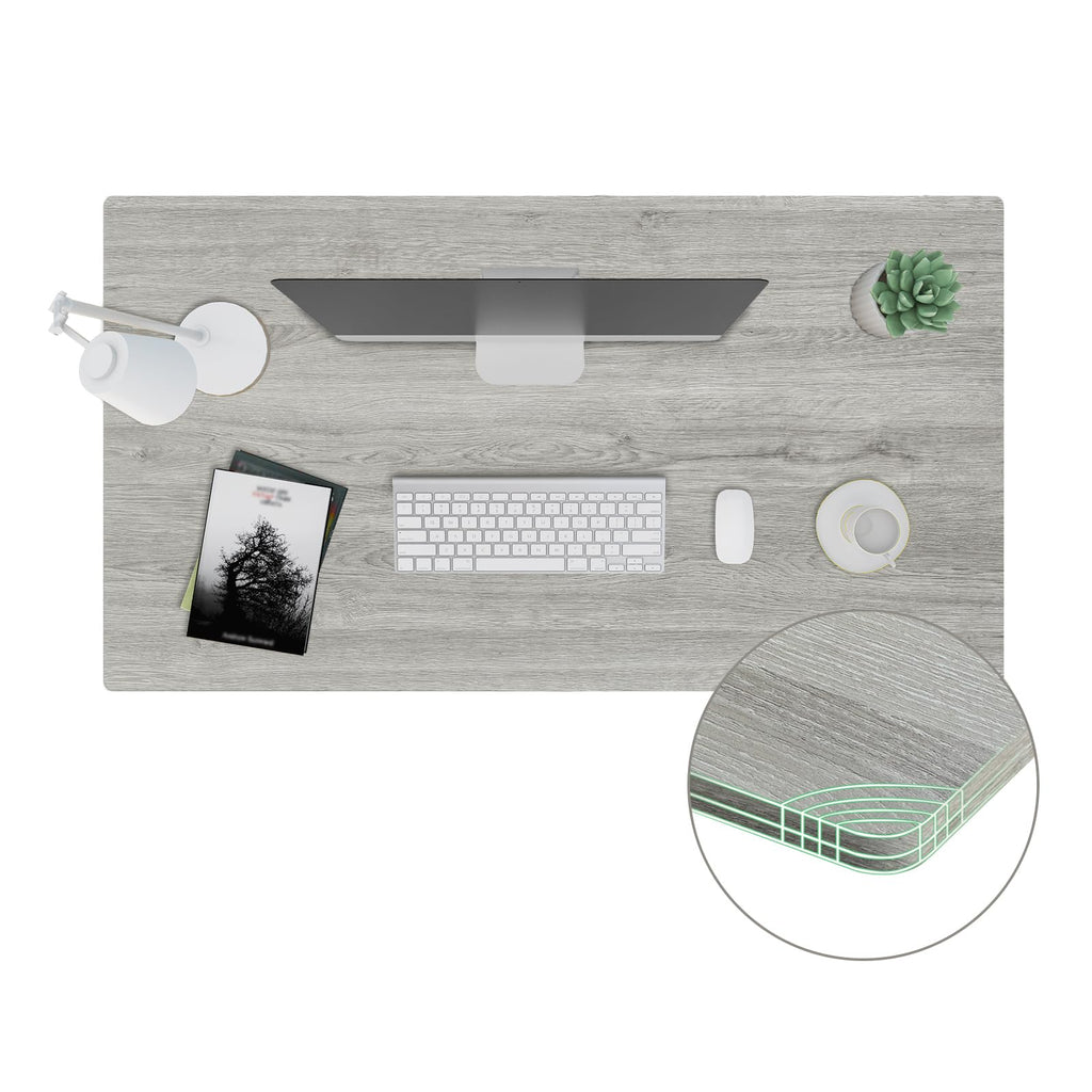 SANODESK Whole-Piece Particle Board Table Top for Standing Desk Home Office Desk DIY, 40x24x1 Inch Black Desk Top